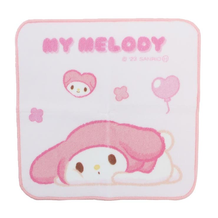 cinemacollection マイメロディ ミニタオル ジャガードハンカチタオル フニュマル サンリオ 林タオル 汗拭きタオル キャラクター グッズ 小物