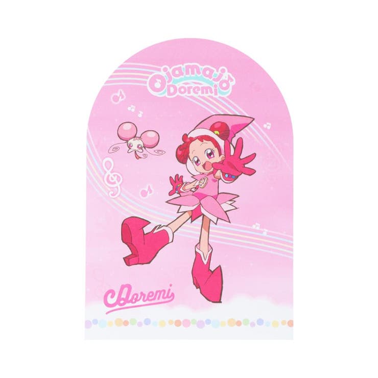 【10％OFFクーポン！5/7(木)9:59まで】cinemacollection おジャ魔女どれみ メモ帳 ダイカットメモ どれみ サンスター文具 新学期準備文具 事務用品 伝言 アニメキャラクター グッズ その他cinemacollection お