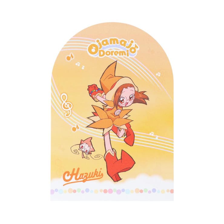 cinemacollection おジャ魔女どれみ メモ帳 ダイカットメモ はづき サンスター文具 新学期準備文具 事務用品 伝言 アニメキャラクター グッズ その他