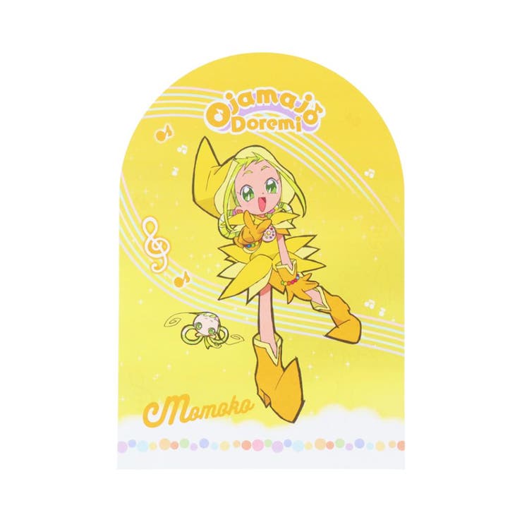 【10％OFFクーポン！5/7(木)9:59まで】cinemacollection おジャ魔女どれみ メモ帳 ダイカットメモ ももこ サンスター文具 新学期準備文具 事務用品 伝言 アニメキャラクター グッズ その他cinemacollection お