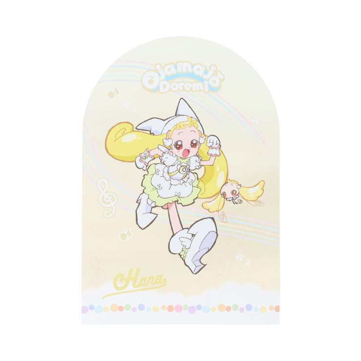 【10％OFFクーポン！5/7(木)9:59まで】cinemacollection おジャ魔女どれみ メモ帳 ダイカットメモ ハナ サンスター文具 新学期準備文具 事務用品 伝言 アニメキャラクター グッズ その他cinemacollection おジ