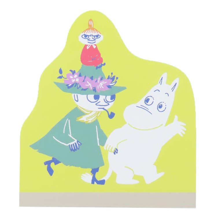 【10％OFFクーポン！5/7(木)9:59まで】cinemacollection ムーミン メモ帳 ダイカットメモ イエロー 北欧 学研ステイフル 新学期準備文具 キャラクター グッズ その他cinemacollection ムーミン メモ帳 ダイカ