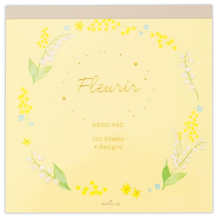 【10％OFFクーポン！5/7(木)9:59まで】cinemacollection フルリール メモ帳 メモパッド FLスズラン 日本ホールマーク スクエアメモ メモ用紙 グッズ その他cinemacollection フルリール メモ帳 メモパッド