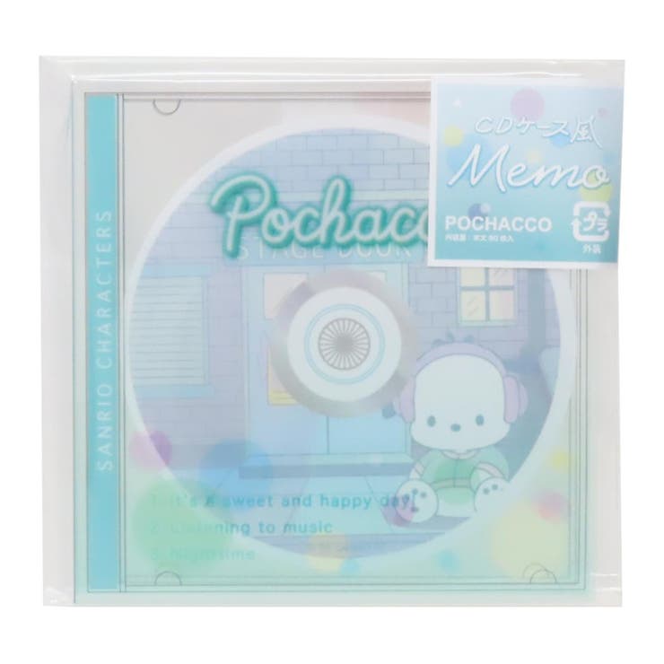 【10％OFFクーポン！5/7(木)9:59まで】cinemacollection ポチャッコ メモ帳 CDケース風メモ サンリオ ティーズファクトリー 新学期準備文具 キャラクター グッズ その他cinemacollection ポチャッコ メモ帳
