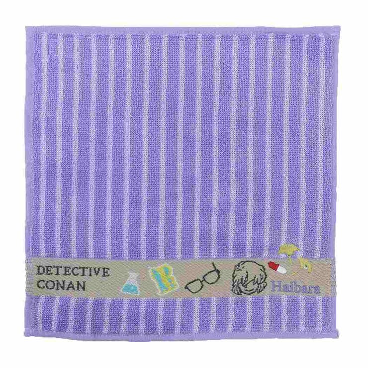 【10％OFFクーポン！2/10(火)1:59まで】cinemacollection 名探偵コナン ミニタオル ジャガードハンカチタオル バックカラーズ灰原 少年サンデー 丸眞 汗拭きタオル アニメキャラクター グッズ 小物