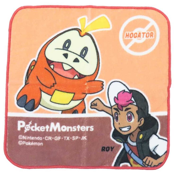 【10％OFFクーポン！2/10(火)1:59まで】cinemacollection ポケットモンスター ミニタオル インクジェットプリントプチタオル ロイ ホゲータ ポケモン 林タオル 汗拭きタオル キャラクター グッズ 小物