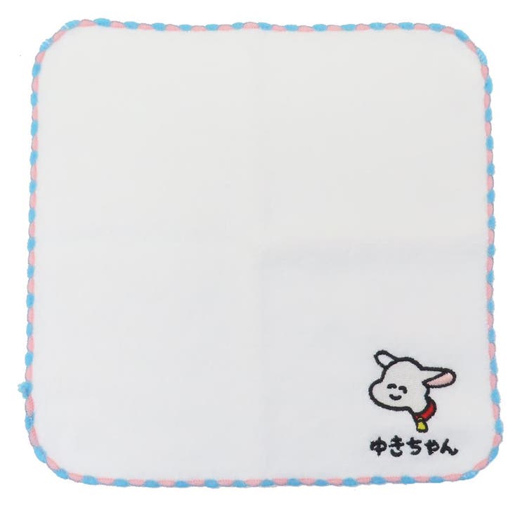 【10％OFFクーポン！2/10(火)1:59まで】cinemacollection アルプスの少女ハイジxおえかきさん ミニタオル MINI TOWEL ワンポイント刺繍ハンカチタオル ゆきちゃんさん オクタニ 汗拭きタオル キャラクター グッズ 小物