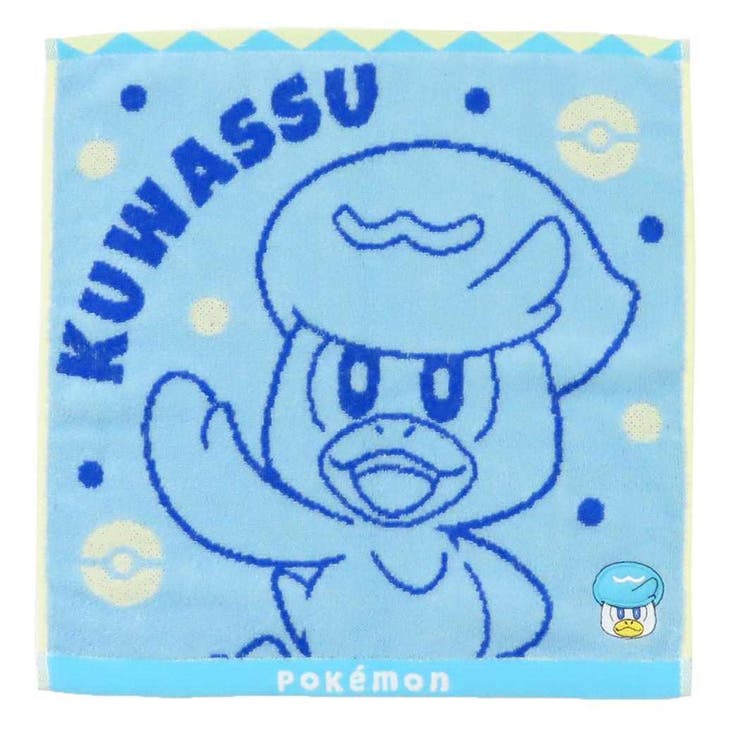 【10％OFFクーポン！2/10(火)1:59まで】cinemacollection ポケットモンスター ハンドタオル ジャガードウォッシュタオル O2079クワッス ポケモン 林タオル 汗拭きタオル キャラクター グッズ 小物