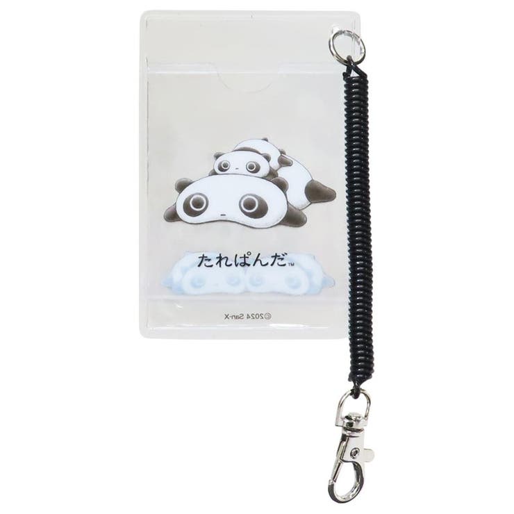 【10％OFFクーポン！3/26(木)1:59まで】cinemacollection たれぱんだ 定期入れ クリアパスケース サンエックス マリモクラフト ICカードケース キャラクター グッズ 小物