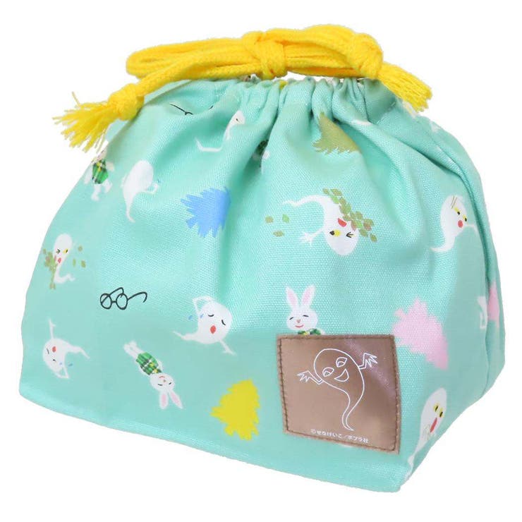 【10％OFFクーポン！2/10(火)1:59まで】cinemacollection せなけいこ ランチ巾着 ランチ袋M めがねうさぎ 学研ステイフル ランチ雑貨 新学期準備 絵本キャラクター グッズ バッグ・鞄