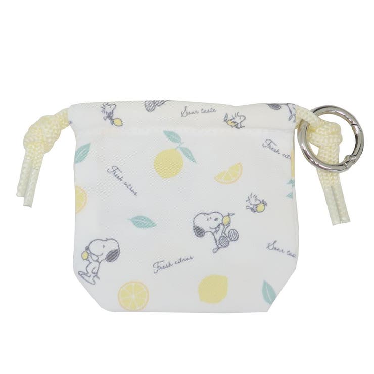 cinemacollection スヌーピー ミニ巾着袋 ちび巾着 レモン ピーナッツ マリモクラフト マチ付き まめきんちゃく 小物入れ キャラクター グッズ 浴衣・着物