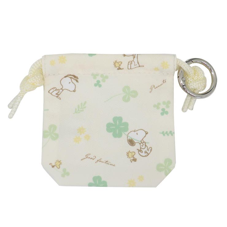 cinemacollection スヌーピー ミニ巾着袋 ちび巾着 クローバー ピーナッツ マリモクラフト マチ付き まめきんちゃく 小物入れ キャラクター グッズ 浴衣・着物