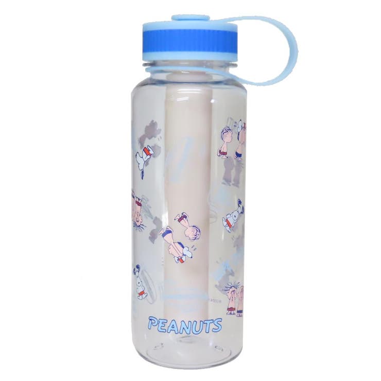 cinemacollection スヌーピー 常温水筒 アイスチューブ付ドリンクボトル CLEAR ピーナッツ 大西賢製販 アウトドア レジャー キャラクター グッズ 食器・キッチン用品