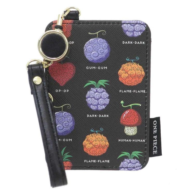 【10％OFFクーポン！2/10(火)1:59まで】cinemacollection ワンピース 定期入れ リール付きパスケース シングルパスケース 悪魔の実 少年ジャンプ ケイカンパニー ICカードケース アニメキャラクター グッズ 小物