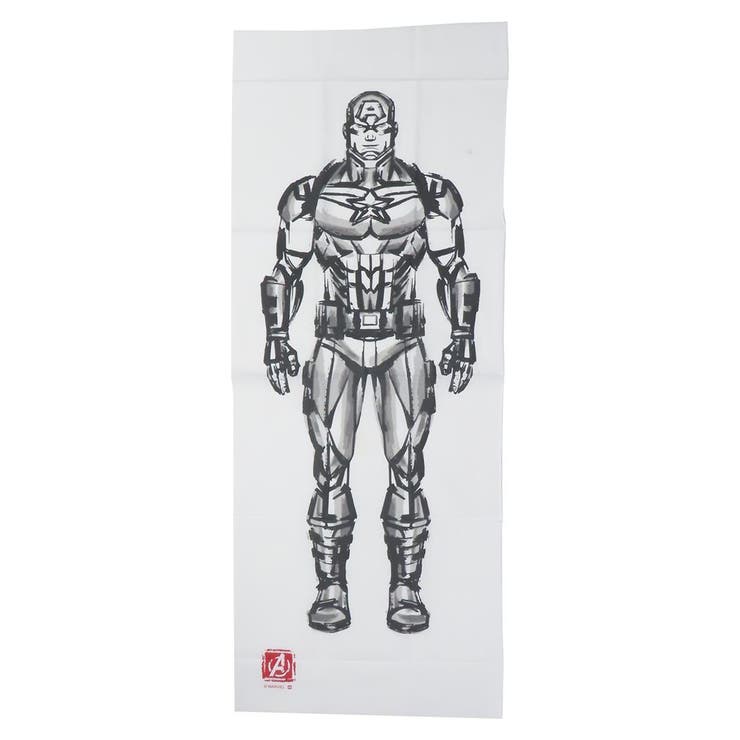 【ポイント2倍＆クーポン！3/11(水) 1:59まで】cinemacollection アイアンマン てぬぐい 手ぬぐい キャプテン アメリカ スタンド MARVEL 丸眞 日本製 手拭い キャラクター グッズ 浴衣・着物