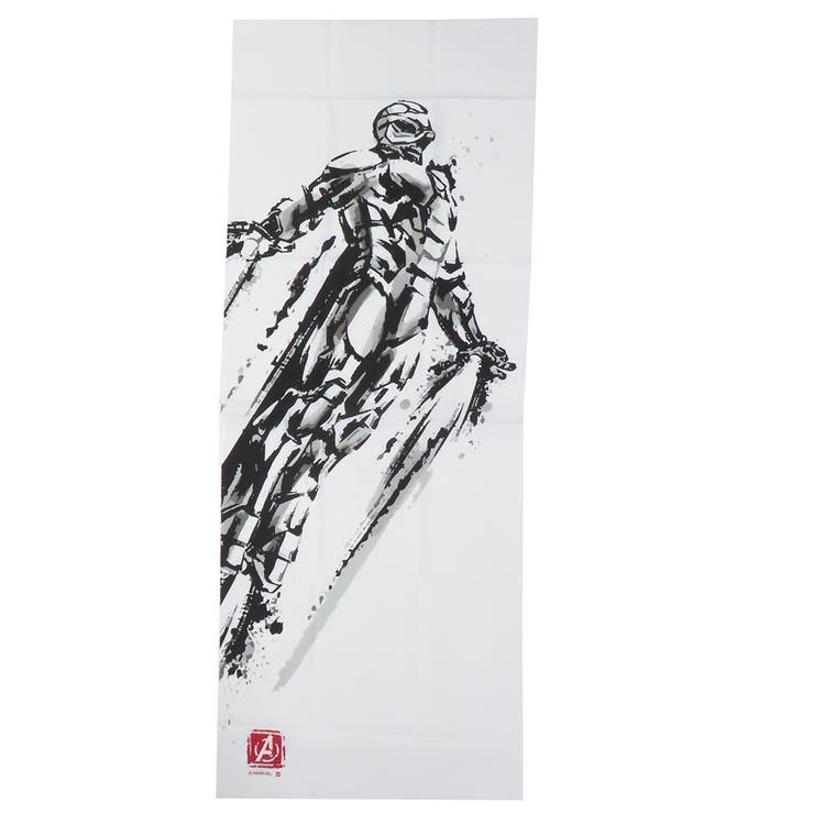 【ポイント2倍＆クーポン！3/11(水) 1:59まで】cinemacollection アイアンマン てぬぐい 手ぬぐい アイアンマン アクション MARVEL 丸眞 日本製 手拭い キャラクター グッズ 浴衣・着物