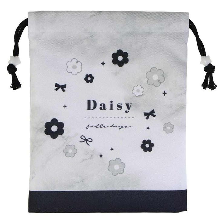 【10％OFFクーポン！2/10(火)1:59まで】cinemacollection 巾着袋 ビーズ付きマチつききんちゃくポーチ デイジーフィルズデイズ クーリア ランチ雑貨 新学期準備 グッズ 浴衣・着物