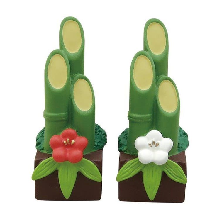 cinemacollection 福寄せカーニバル マスコット 紅白ミニ門松セット concombre デコレ おしゃれ ギフト雑貨 グッズ 寝具・インテリア雑貨