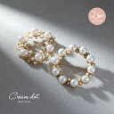 CREAM-DOT ブローチ フォーマル 卒業式 卒園式 入学式 入園式 ママスーツ おしゃれ コサージュ 華やか ピン 上品 エレガント パール サークル 円形 2タイプ 大人 ゴールド シルバー アクセサリー