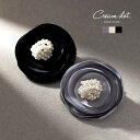 CREAM-DOT コサージュ パール フォーマル 卒業式 卒園式 入学式 入園式 ママスーツ おしゃれ ピン クリップ 上品 エレガント ワンポイント 華やか 花 フラワー 花びら 小さめ 大人 ブラック グレー アイボリー アクセサリー