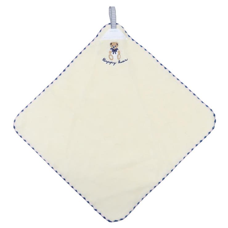 【10％OFFクーポン！2/10(火)1:59まで】cinemacollection ループタオル 無撚りループ付タオル くま 新入学 ニシオ 新学期準備雑貨 幼稚園 保育園 グッズ バス・トイレ・掃除洗濯