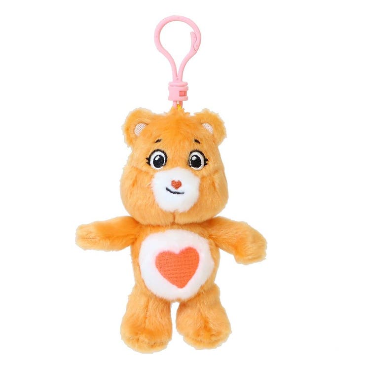 cinemacollection ケアベア マスコット クリップマスコット テンダーハートベア CareBears ケイカンパニー プレゼント ミニぬいぐるみ キャラクター グッズ 小物