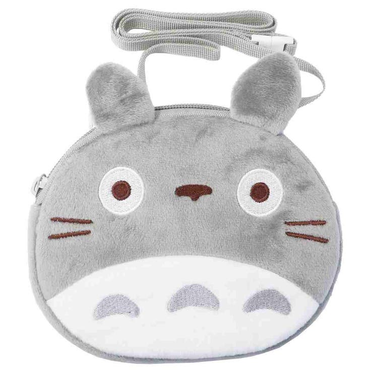cinemacollection となりのトトロ クリップポケット ショルダー付き フェイス ポケットポーチ 大トトロ スタジオジブリ 丸眞 プレゼント キャラクター グッズ シネマコレクション バッグ・鞄