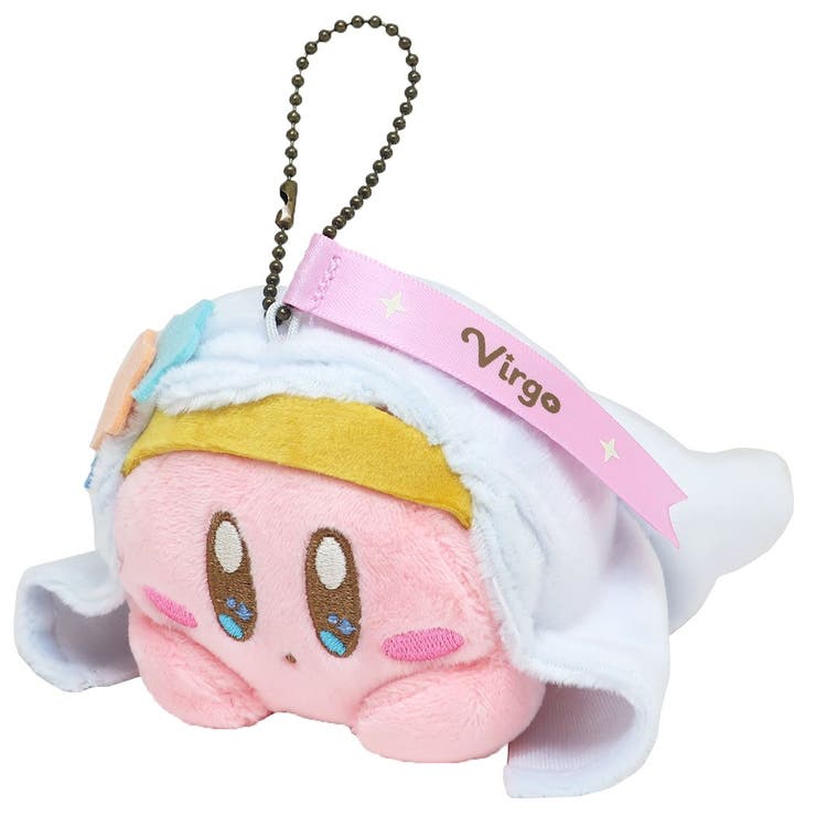 【10％OFFクーポン！2/23(月)1:59まで】cinemacollection 星のカービィ マスコット ミニぬいぐるみボールチェーン おとめ座 三英貿易 プレゼント キャラクター グッズ 小物