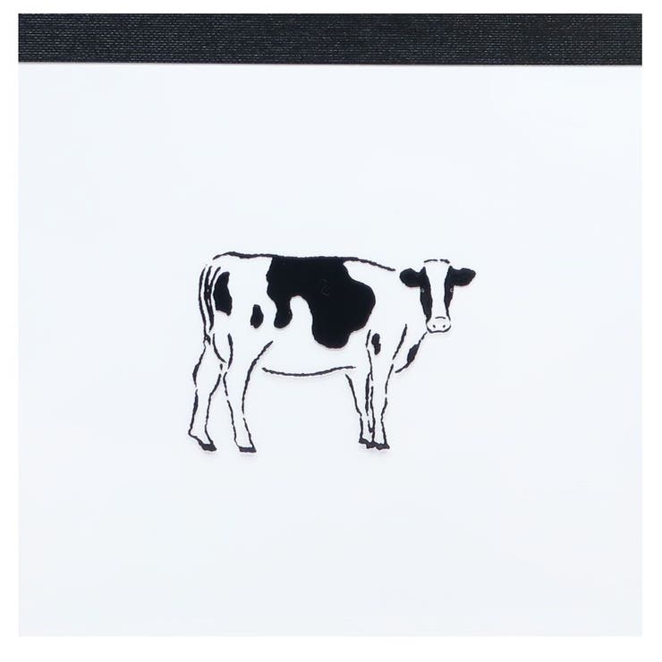 cinemacollection Animal Series メモ帳 メモパッド スクエア ウシ アニマル Green Flash 100枚綴り かわいい グッズ その他