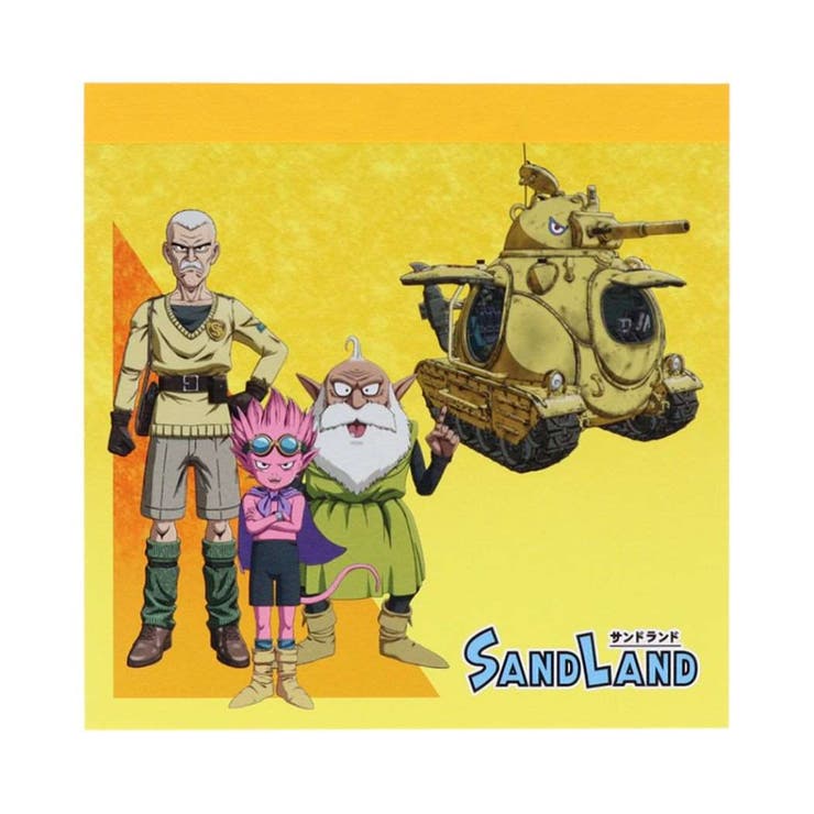 【10％OFFクーポン！4/27(月)9:59まで】cinemacollection SAND LAND メモ帳 スクエアメモ A 鳥山明SAND LANDx雑貨 サンスター文具 新入学 新学期 筆記用具 グッズ その他cinemacollection