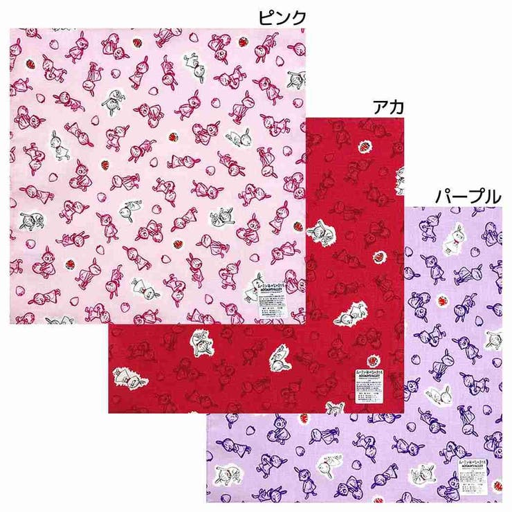 cinemacollection ムーミン ハンカチーフ ハンカチ ミィ 北欧 バンビーナ 入園入学準備雑貨 キャラクター グッズ 小物