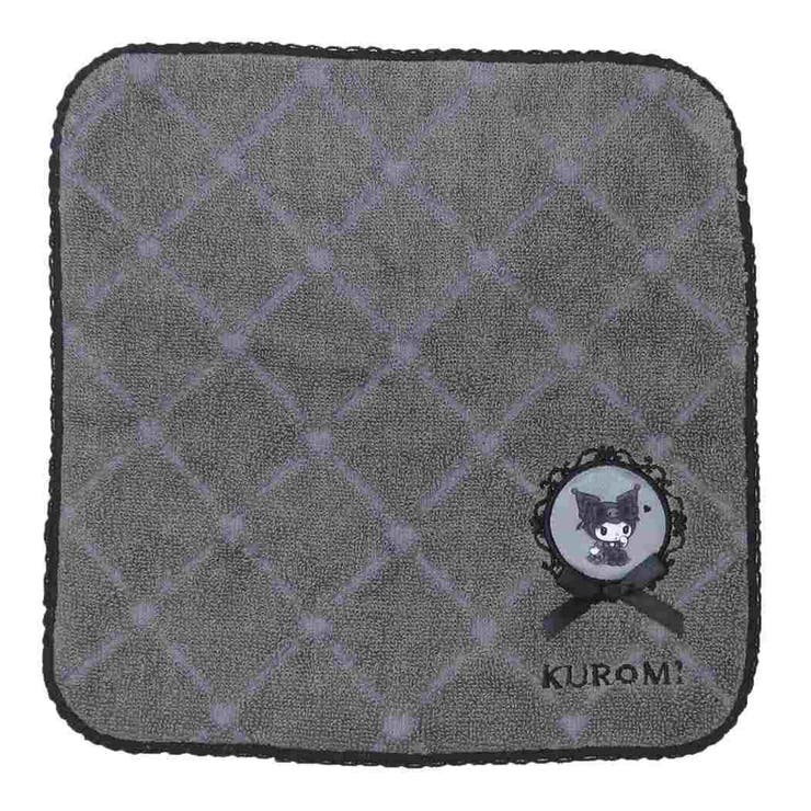 cinemacollection クロミ ミニタオル ジャガードハンカチタオル 真夜中ブラック サンリオ 丸眞 汗拭きタオル キャラクター グッズ 小物