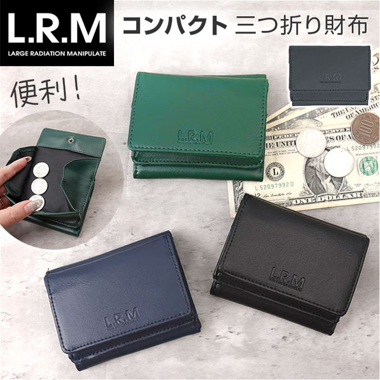 BACKYARD FAMILY L.R.M 合皮コンパクト財布 財布