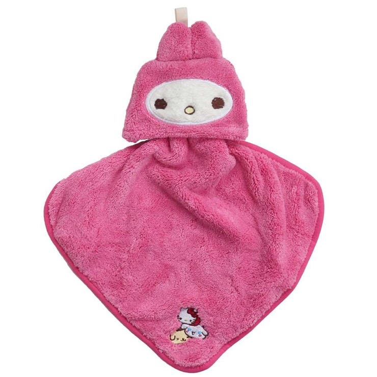 cinemacollection マイメロディ 吊り下げ マスコット タオル 抗菌防臭 マイクロ ループタオル サンリオ 丸眞 お手拭きタオル キャラクター グッズ シネマコレクション バス・トイレ・掃除洗濯