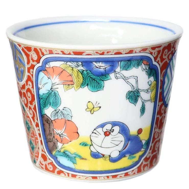 【10％OFFクーポン！2/23(月)1:59まで】cinemacollection ドラえもん 小鉢 九谷焼 そばちょこ 庄三風 彩色金欄手 藤子F不二雄 金正陶器 ギフト和食器 アニメキャラクター グッズ シネマコレクション 食器・キッチン用品
