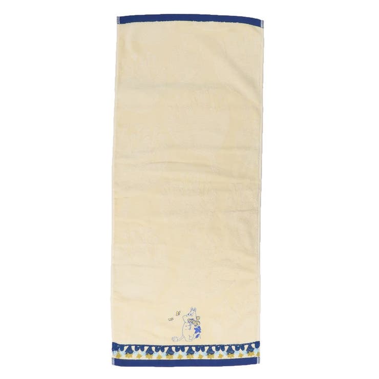 cinemacollection ムーミン フェイスタオル オーガニックコットン フローラルレース 北欧 丸眞 大人かわいい 大人向け キャラクター グッズ バス・トイレ・掃除洗濯