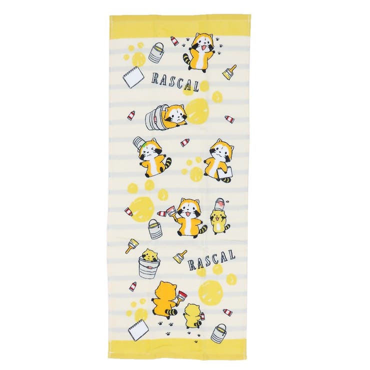 cinemacollection ラスカル フェイスタオル シャーリングタオル カラフルデイ 世界名作劇場 林タオル プレゼント キャラクター グッズ バス・トイレ・掃除洗濯