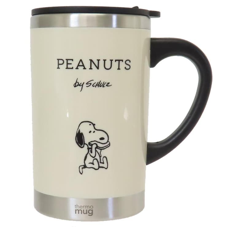 cinemacollection スヌーピー マグカップ スリムサーモマグ BREAD ピーナッツ 大西賢製販 保冷 保温 フ..
