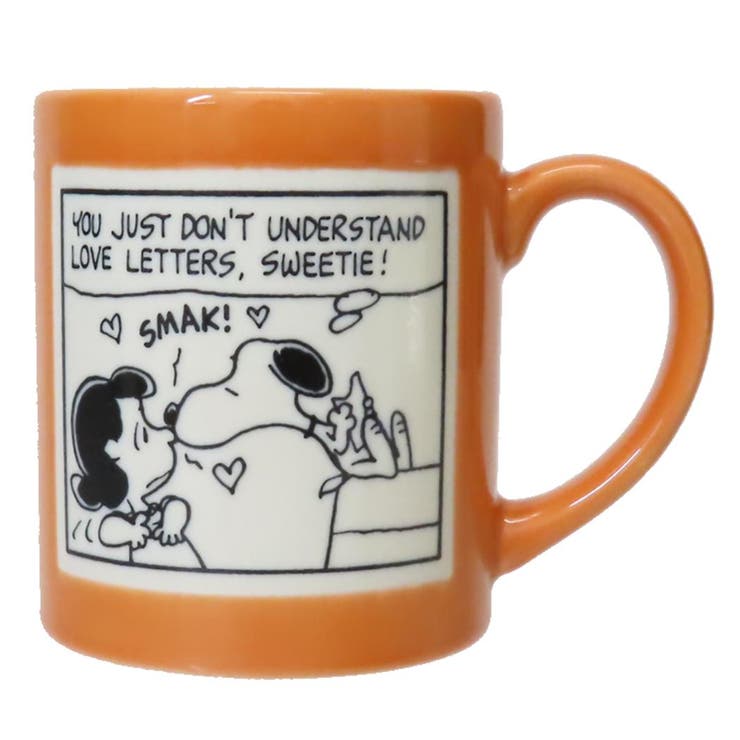 【10％OFFクーポン！3/26(木)1:59まで】cinemacollection スヌーピー マグカップ コミックマグ RED ピーナッツ 大西賢製販 プレゼント キャラクター グッズ 食器・キッチン用品