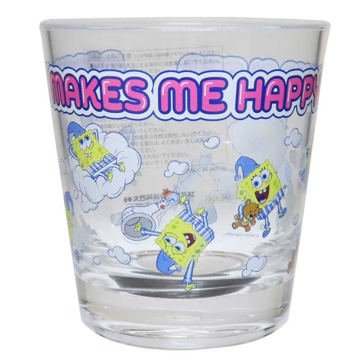 cinemacollection スポンジボブ プラカップ アクリルタンブラー PAJAMAS SPONGEBOB 大西賢製販 プラコップ キャラクター グッズ 食器・キッチン用品