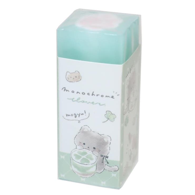 cinemacollection けしごむ いつでもキュート消しゴム モノクロクローバー クーリア 新学期準備文具 小学生 かわいい グッズ 文房具