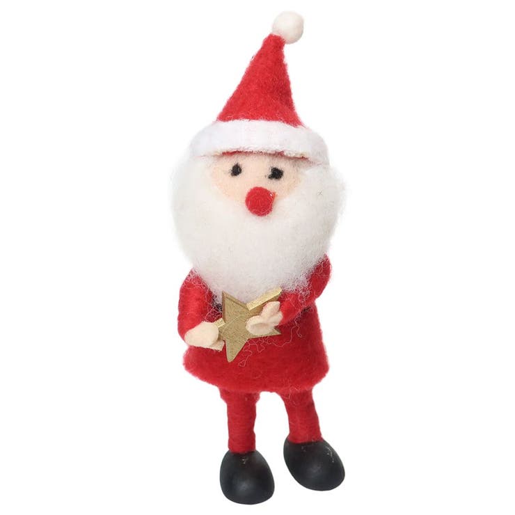 cinemacollection マスコット フエルト サンタスター クリスマス APJ Xmas かわいい グッズ ファッション雑貨