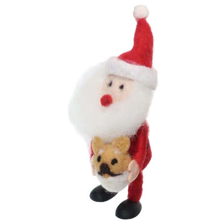 cinemacollection マスコット フエルト サンタドッグ クリスマス APJ Xmas かわいい グッズ ファッション雑貨