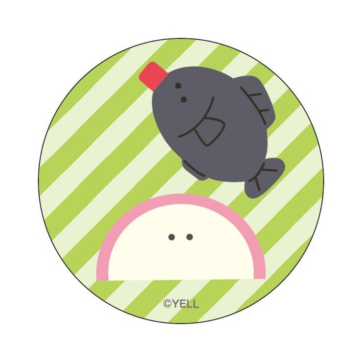 cinemacollection つぶらな瞳の仲間達 カンバッジ まじかる百貨店缶バッジ かまぼこ カルチュア エンタ..