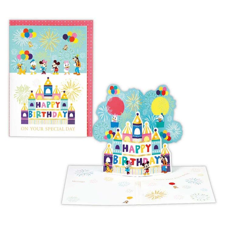 cinemacollection ディズニー グリーティングカード 誕生お祝い オルゴール DNバースデーミッキーマウス マーチ 日本ホールマーク バースデーカード キャラクター メッセージカード グッズ 文房具