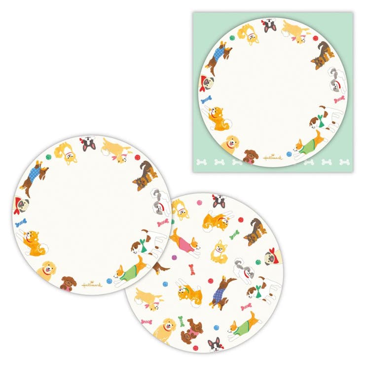 cinemacollection 手渡し手紙セット ミニメッセージカードセット いぬ 犬 日本ホール ...