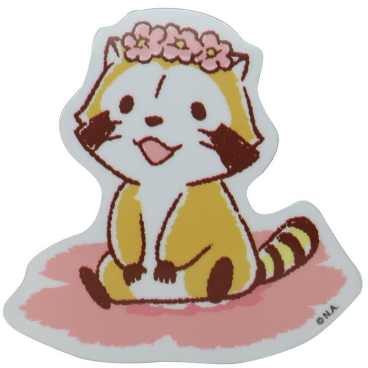 【10％OFFクーポン！2/10(火)1:59まで】cinemacollection あらいぐまラスカル 防水 ステッカー ダイカット ミニステッカー 花冠 世界名作劇場 ゼネラルステッカー 耐光 耐水 DECOシール キャラクター グッズ シネマコレク