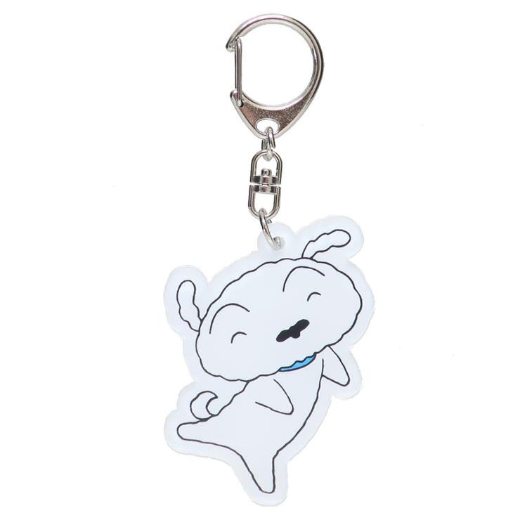 cinemacollection クレヨンしんちゃん キーホルダー アクリルネームタグS シロ アイプランニング アク..