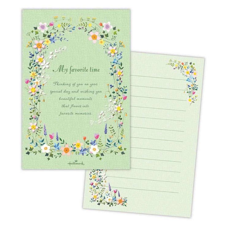 cinemacollection ポストカード ハガキ箋 マイフェイバリットタイム 日本ホールマーク はがき 葉書 メッセージカード グッズ 文房具