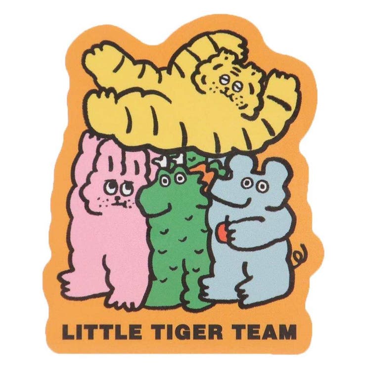 【ポイント2倍＆クーポン！3/11(水) 1:59まで】cinemacollection ericoco ステッカー CREATORS CIRCUS クリエイターズサーカス Vol.3 little tiger team フロンティア 耐水 耐光 デ